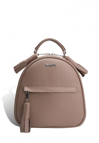 Рюкзак кожаный женский Fidelitti
