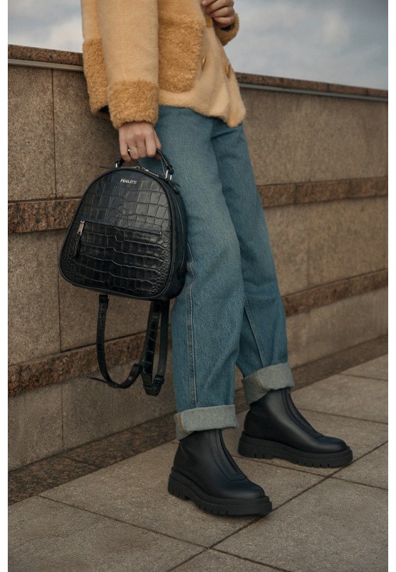 Рюкзак шкіряний жіночий Fidelitti