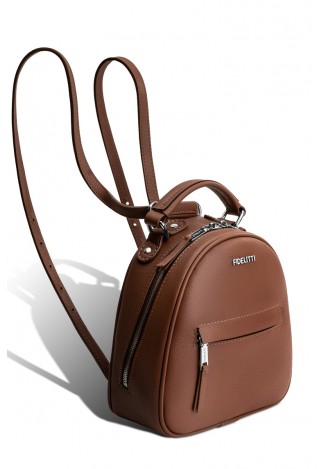Women's leather backpack Fidelitti