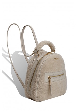 Women's leather backpack Fidelitti