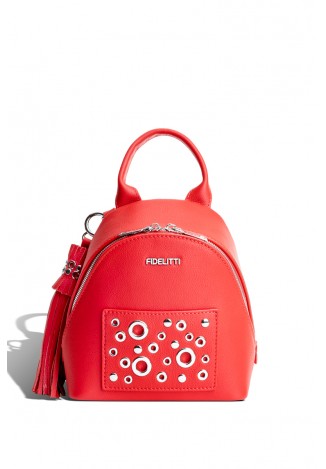 Women's leather backpack Fidelitti