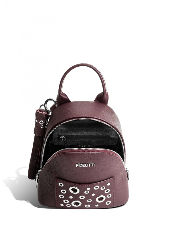 Рюкзак кожаный женский Fidelitti