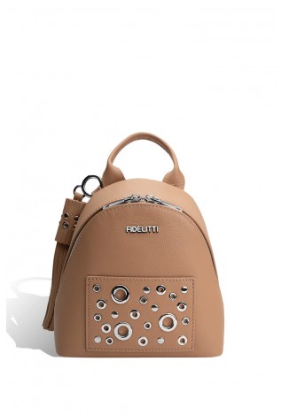 Women's leather backpack Fidelitti