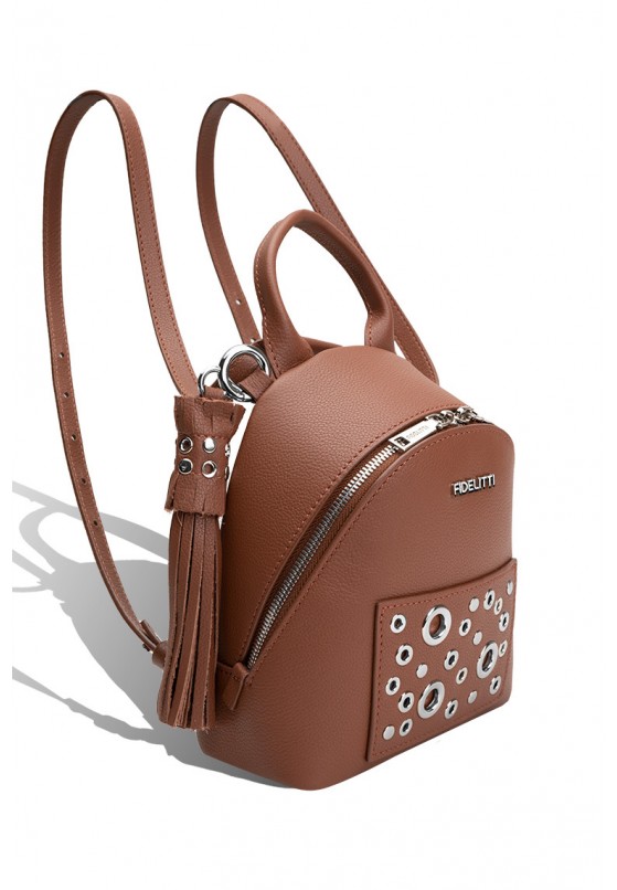 Рюкзак шкіряний жіночий Fidelitti