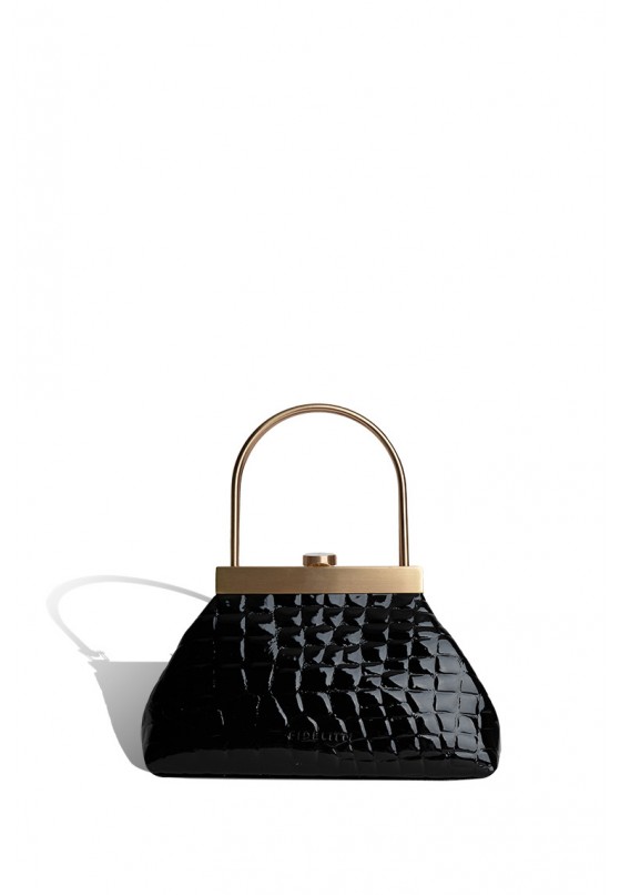 Сумка лакована жіноча Fidelitti
