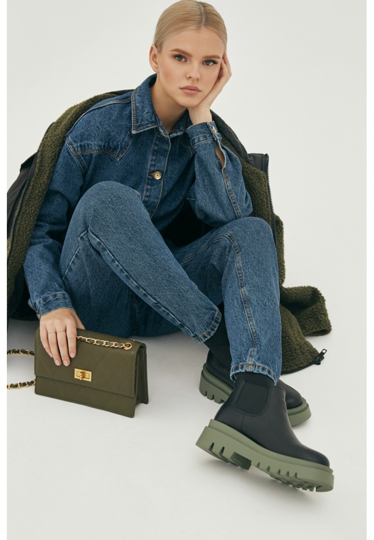 Сумка шкіряна жіноча